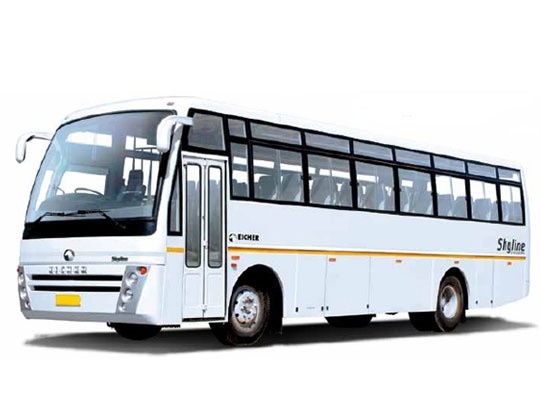 eicher bus